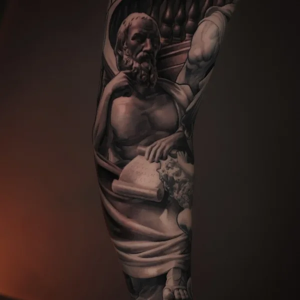Realism tattoo by Алексей Титов in Moscow