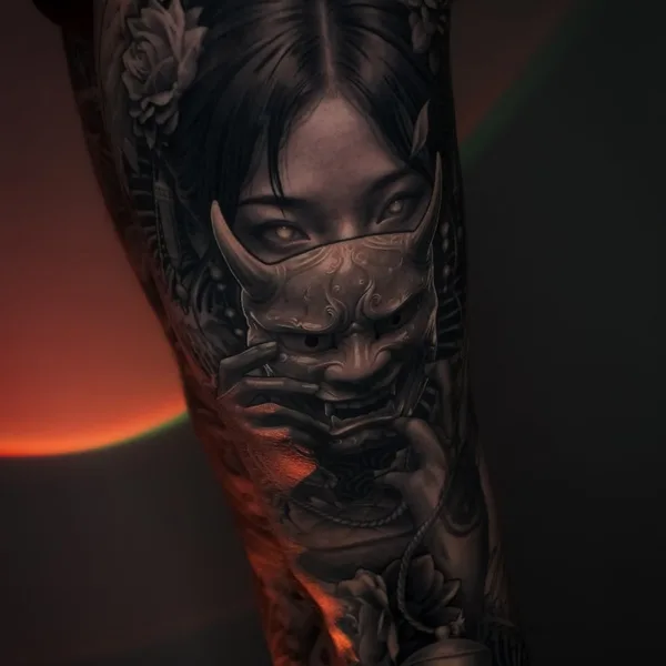 Black & Grey tattoo by Алексей Титов in Москва