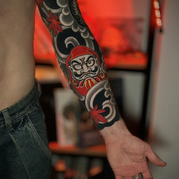 Japanese tattoo by Алексей Бурундуков in Moscow