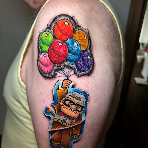 patch tattoo by Diego Conci in Denver