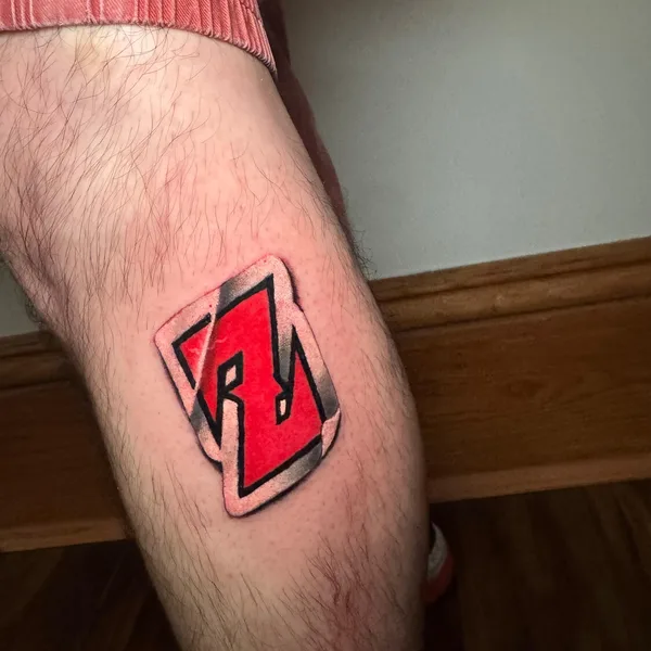 patch tattoo by Diego Conci in Denver
