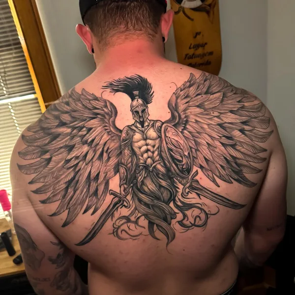 patch tattoo by Diego Conci in Denver