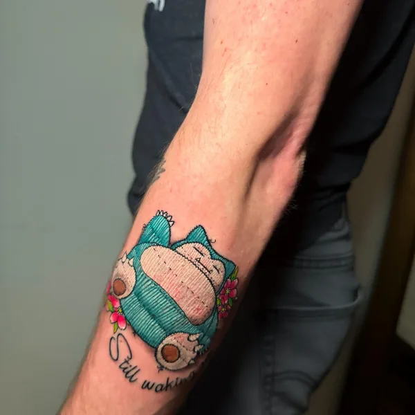 patch tattoo by Diego Conci in Denver