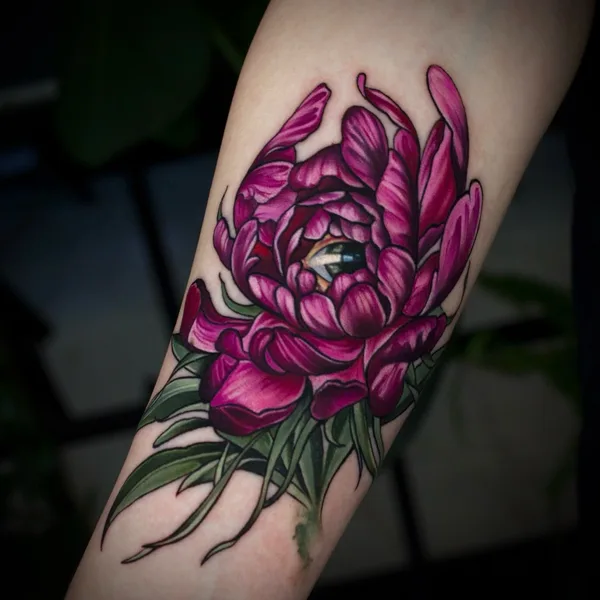 Portrait tattoo by Анна Каренина in Краснодар