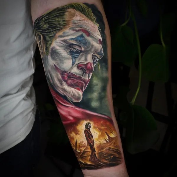 Portrait tattoo by Анна Каренина in Краснодар