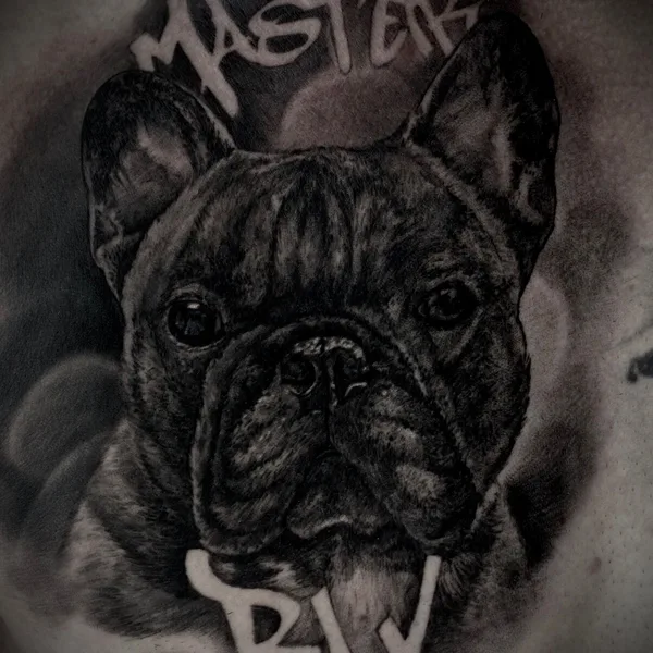 Portrait tattoo by Анна Каренина in Краснодар