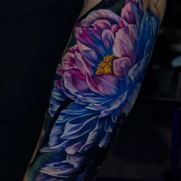 Portrait tattoo by Анна Каренина in Краснодар