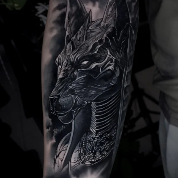 Portrait tattoo by Анна Каренина in Краснодар