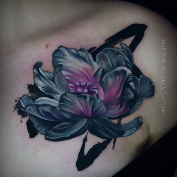 Portrait tattoo by Анна Каренина in Краснодар