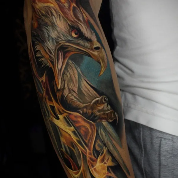 Portrait tattoo by Анна Каренина in Краснодар