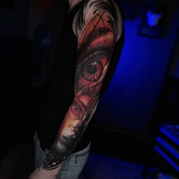 Realism tattoo by Maxim Tyatin