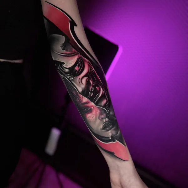 Realism tattoo by Maxim Tyatin