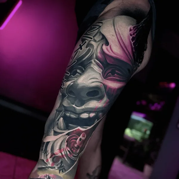 Realism tattoo by Maxim Tyatin