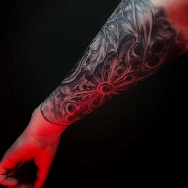 organic tattoo by Эдита Тер-Балян in Moscow