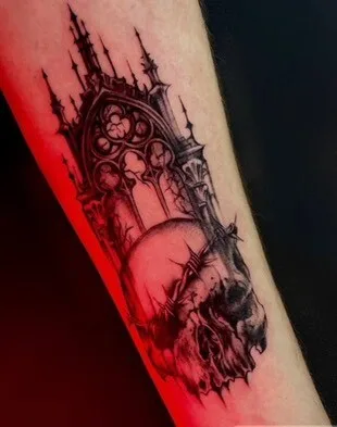 black and grey black and grey татуировка на forearm #99005 | Тату мастер Эдита Тер-Балян