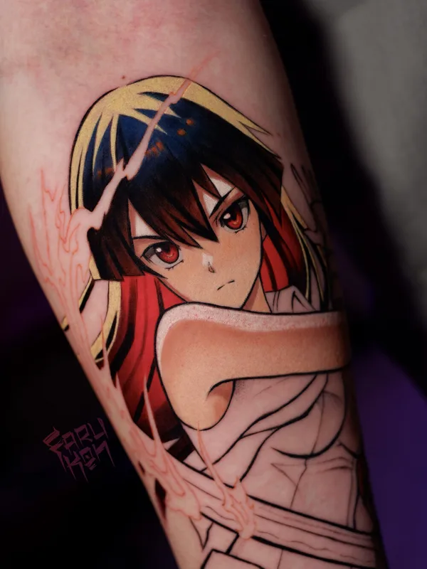 Tatuaggio #104046 | Tatuatore Елена Farukon