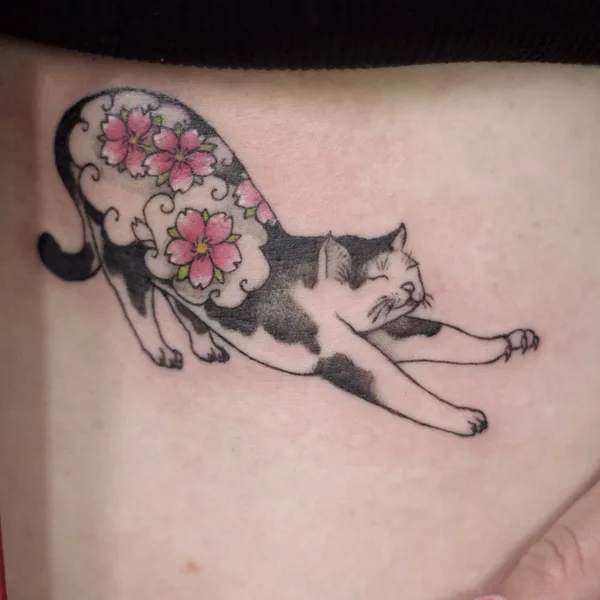 Японская tattoo by Мария Гурьянова (Sunchild Art) in Санкт-Петербург