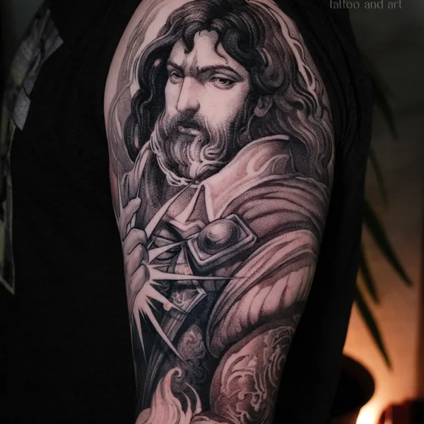 whipshading tattoo by Виола Вайсс in Moscow