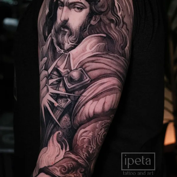 whipshading tattoo by Виола Вайсс in Moscow