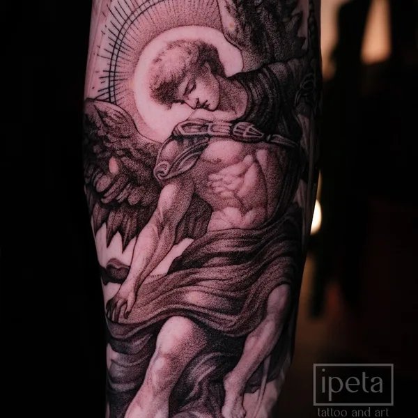 whipshading tattoo by Виола Вайсс in Moscow