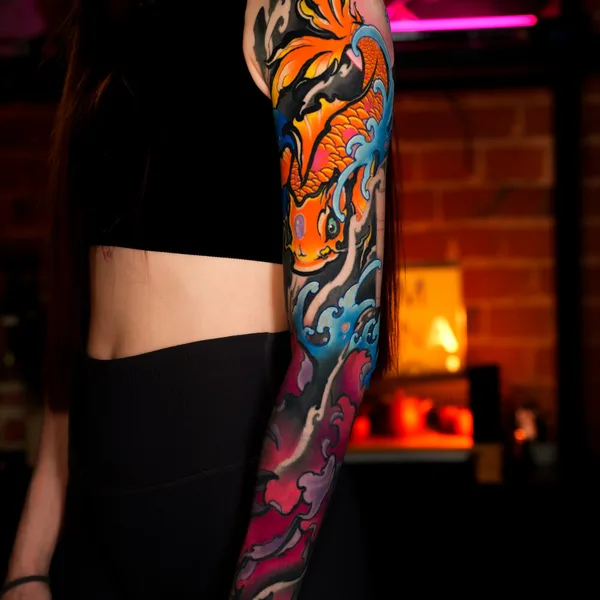 Японская tattoo by Евгений Егоркин / Dakota.tattoo  in Москва
