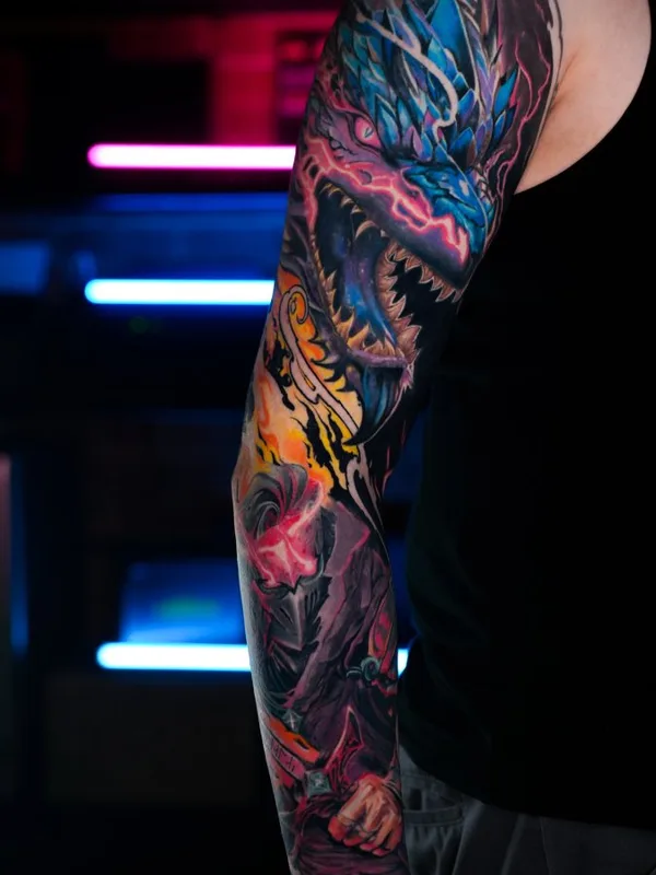 татуировка #128510 | Тату мастер Евгений Егоркин / Dakota.tattoo