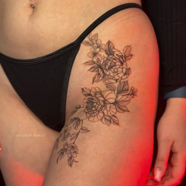 Anime tattoo by Валерия Ранио in Калининград