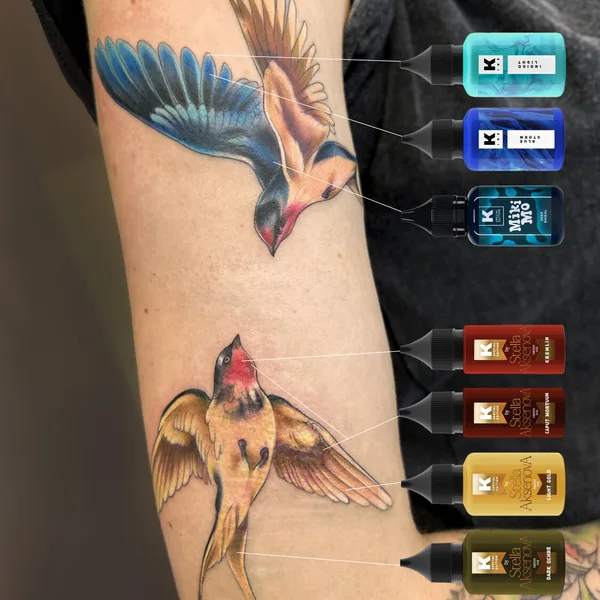 Anime tattoo by Валерия Ранио in Калининград