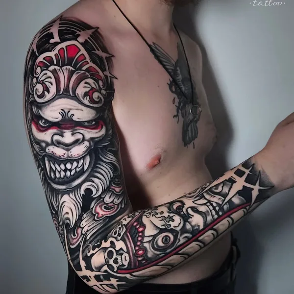 Chicano tattoo by Pavel Zubkov in Beograd