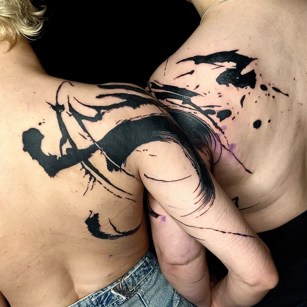 Sketch tattoo by Night Owl Tattoo in Helsinki