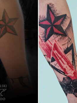 Trashpolka tattoo
