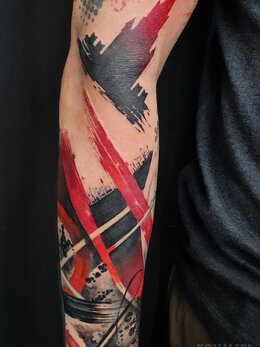 Trashpolka tattoo