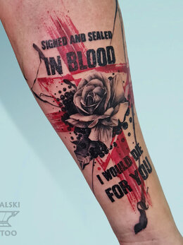 Trashpolka tattoo