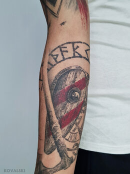 Trashpolka tattoo