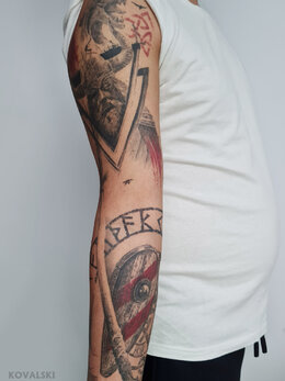 Trashpolka tattoo