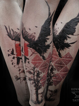 Trashpolka tattoo