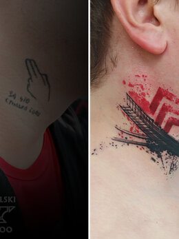 Trashpolka tattoo