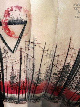 Trashpolka tattoo