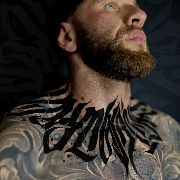 Lettering tattoo by Tigran | Re1st.Ink in Tbilisi