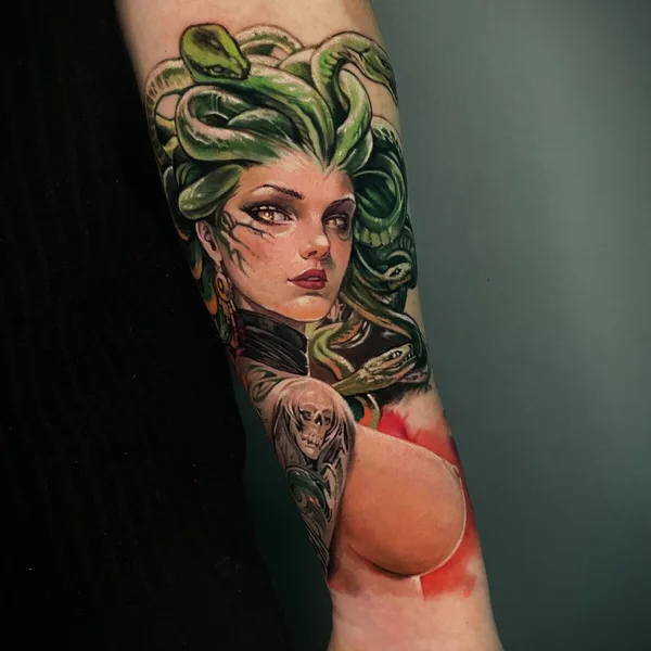 Realism tattoo by Михаил Громовчук / Leeahim_tattoo in Moscow