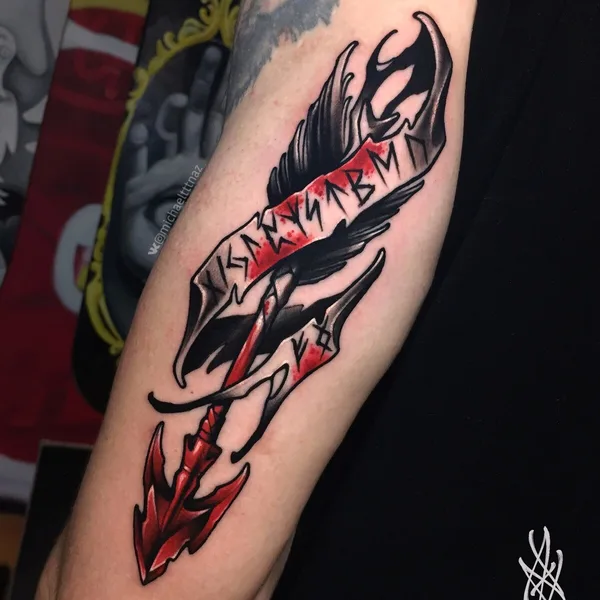 Horror tattoo by Миша Назаров in Саратов