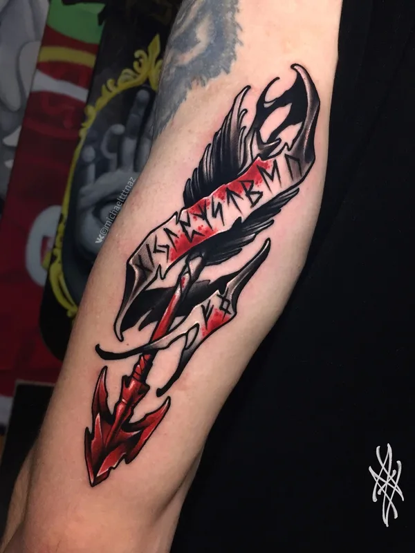 color neo-traditional Tatuaggio su forearm #100325 | Tatuatore Миша Назаров