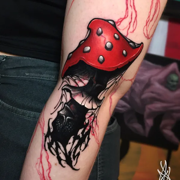 Horror tattoo by Миша Назаров in Саратов