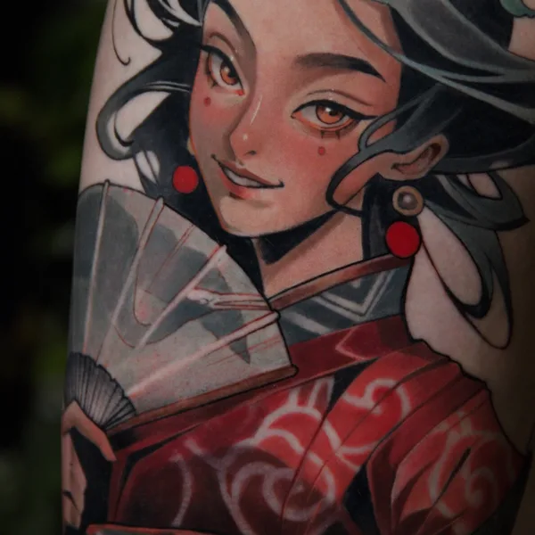 New School tattoo by Анна Рубиросса in Saint Petersburg