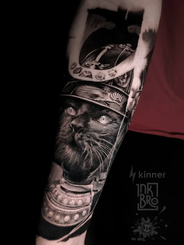 black and grey realism Tatuagem em forearm #92956 | Tatuador Виктор Тора