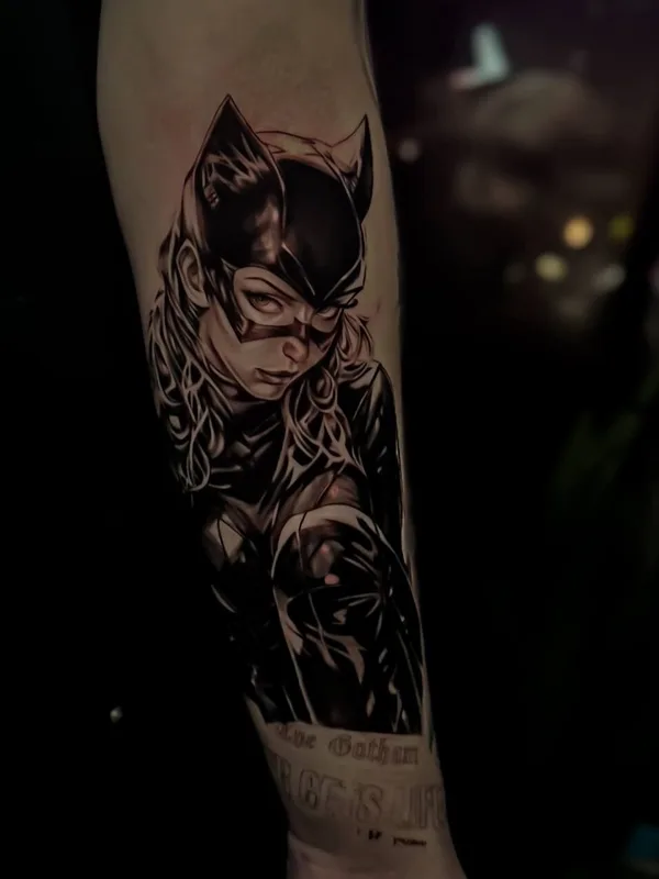 black and grey black and grey Tatuagem em forearm #97690 | Tatuador Виолетта Мартынова 