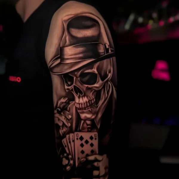 Chicano tattoo by Виолетта Мартынова in Moscow