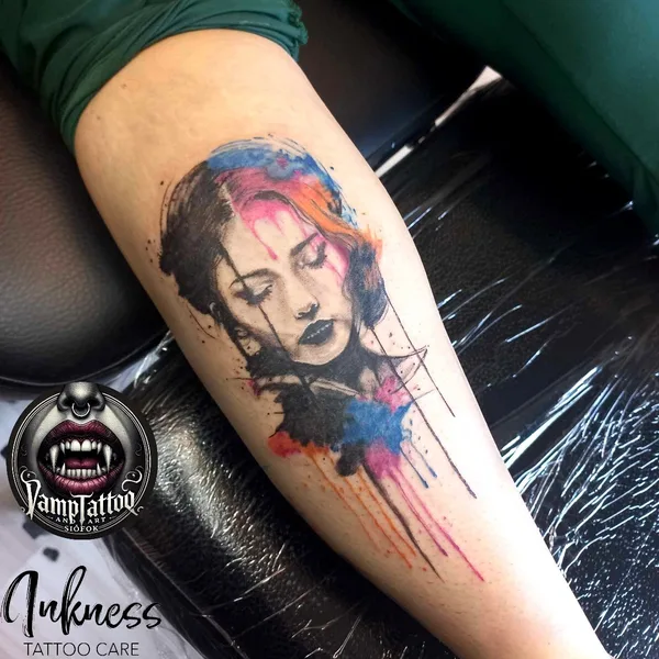 whipshading tattoo by Klaudia Zelenay in Siófok