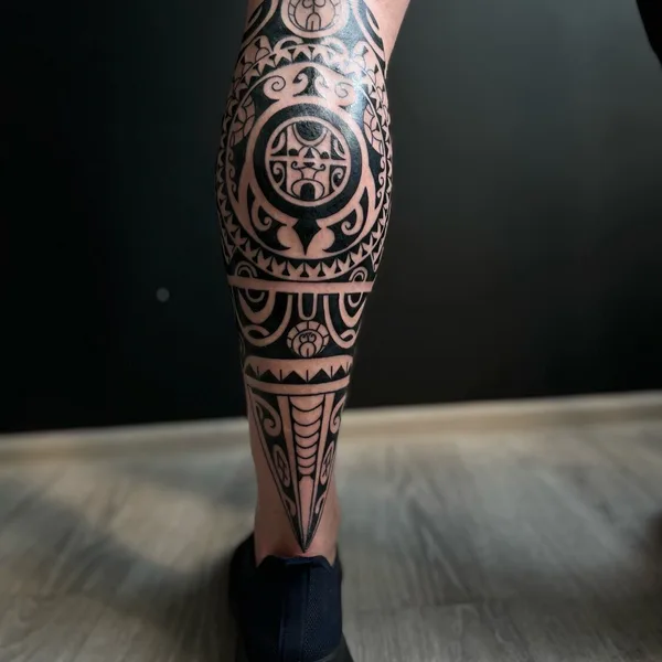 Ornamental tattoo by Александр Дворянов in Moscow