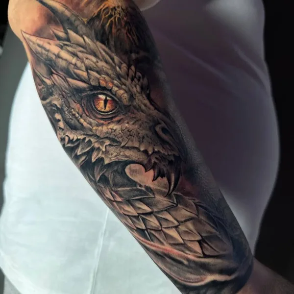 Watercolor tattoo by Наталия Гук in Moscow